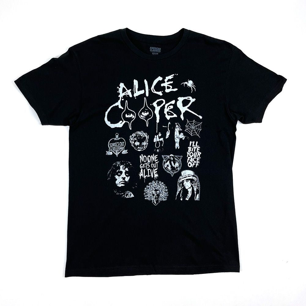 ALICE COOPER 'COLLAGE' T-SHIRT 