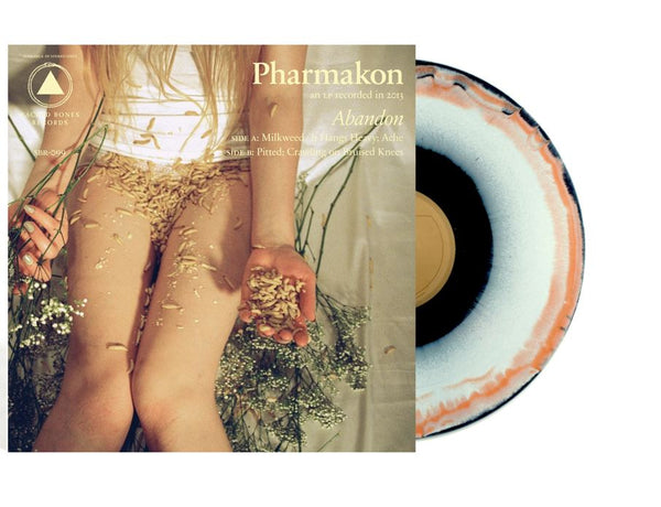 PHARMAKON 'ABANDON (SB 15 Year Edition)' LP (Black & White Orange Starburst Vinyl)