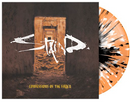STAIND 'CONFESSIONS OF THE FALLEN' LP (Limited Edition Orange w/ Black and White Splatter) Album Cover