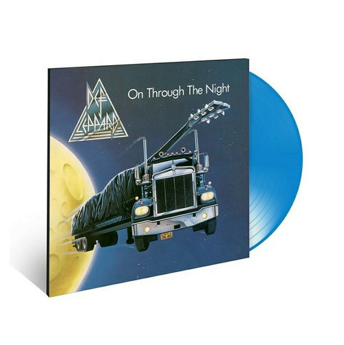 DEF LEPPARD 'ON THROUGH THE NIGHT' LP (Translucent Blue Vinyl)