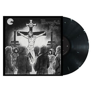 MERCYFUL FATE 'NUNS HAVE NO FUN' BLACK WITH WHITE MARBLE EDGE LP