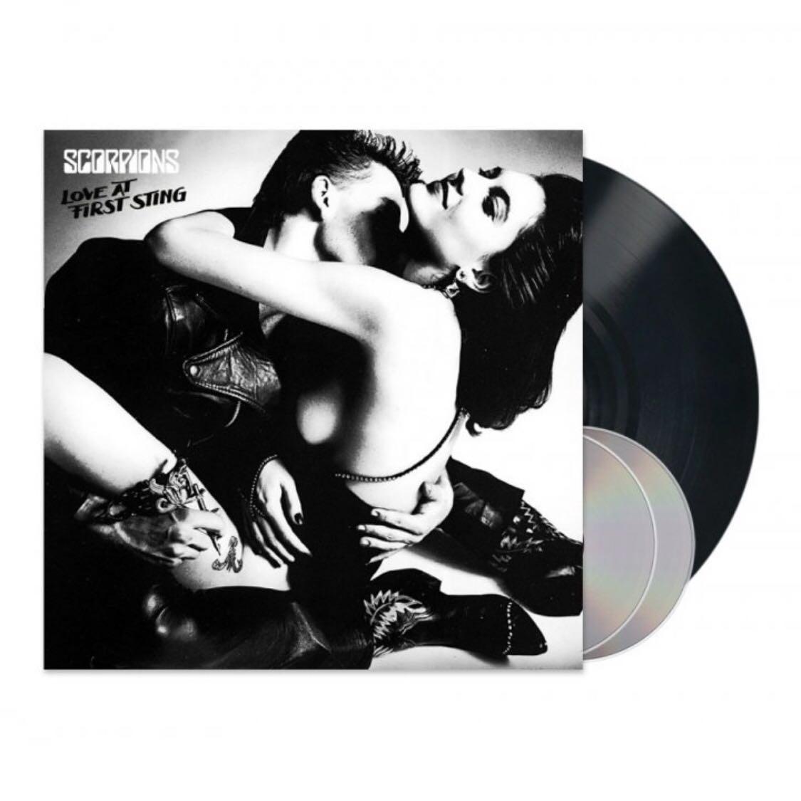 SCORPIONS 'LOVE AT FIRST STING: 50TH ANNIVERSARY' IMPORT LP + 2CD