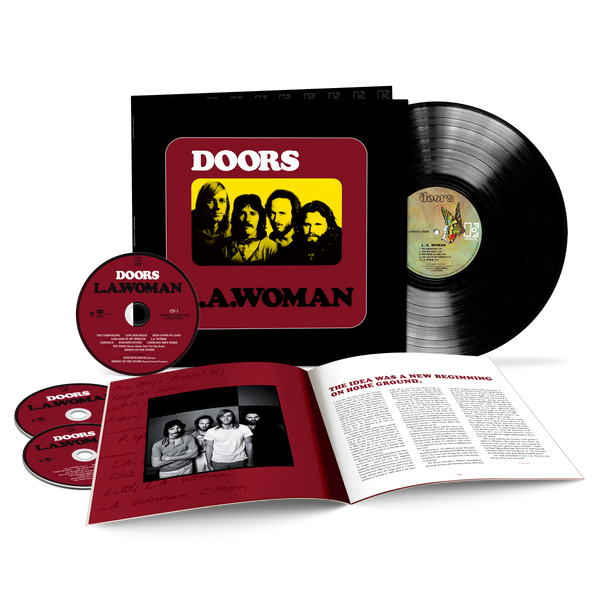 THE DOORS 'L.A. WOMAN' (50TH ANNIVERSARY DELUXE EDITION) LP/CD SET