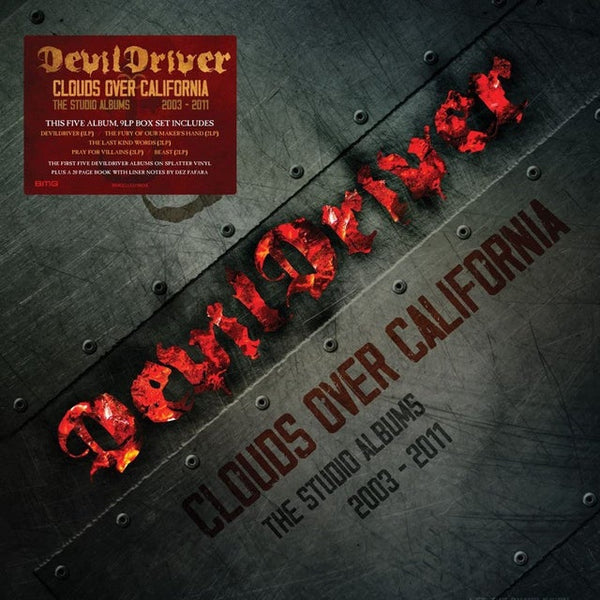 DEVILDRIVER 'CLOUDS OVER CALIFORNIA: THE STUDIO ALBUMS 2003 - 2011' BOX SET