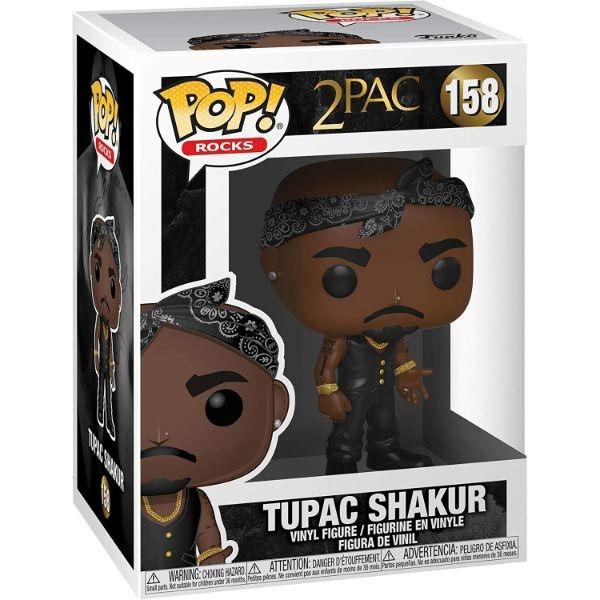 2PAC (VEST W/ BANDANA) FUNKO POP! ROCKS FIGURE