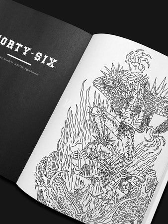 THE BLACK METAL COLORING BOOK