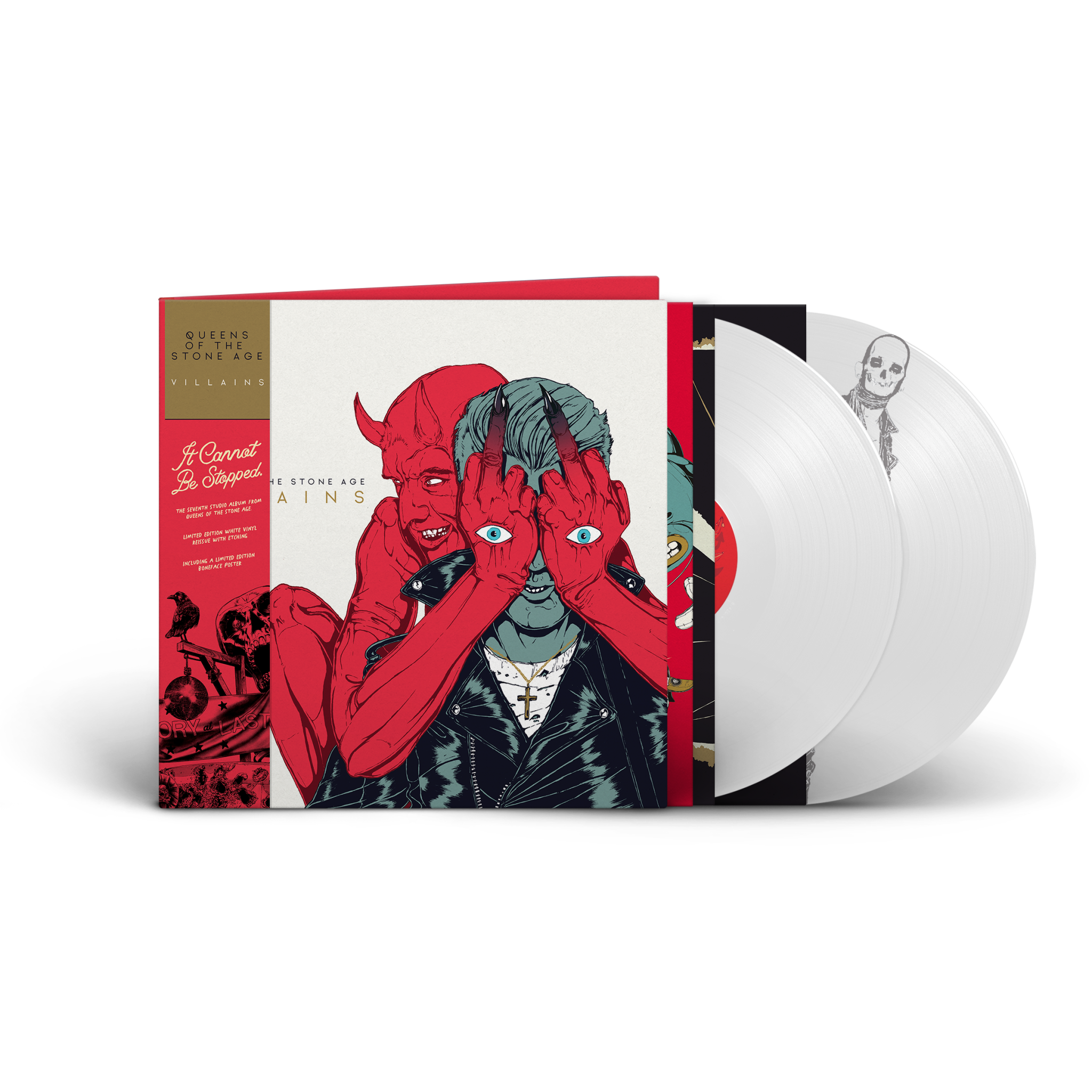 QUEENS OF THE STONE AGE 'VILLAINS' 2LP (Opaque White Vinyl)